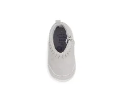 Stride Rite Girls Infant Crib Bianca Boot - Grey -Fashion Shoe Store US 01 702617 05