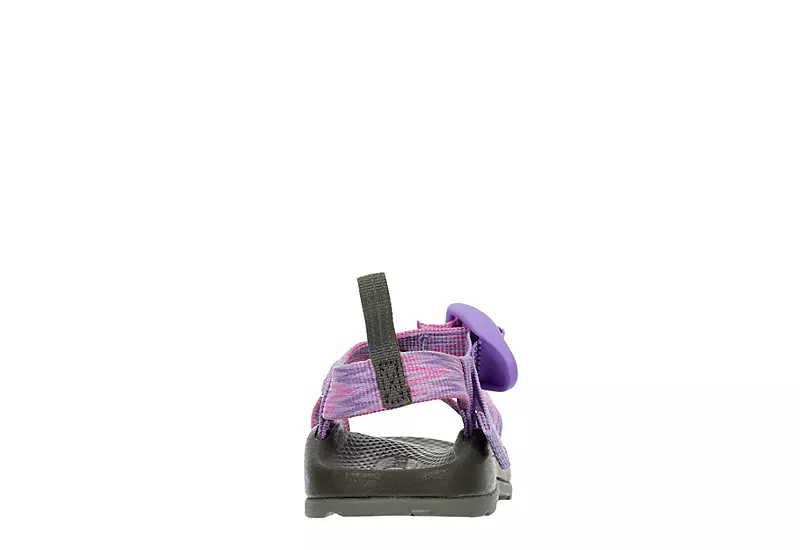 Chaco Girls Z1 Ecotread Outdoor Sandal - Purple 5 Chaco Girls Z1 Ecotread Outdoor Sandal - Purple - Image 5
