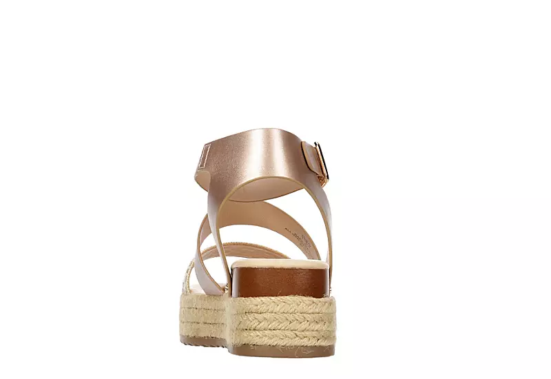 Limelight Girls Terri Platform Sandal - Rose Gold 5 Limelight Girls Terri Platform Sandal - Rose Gold - Image 5