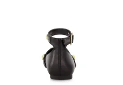 Marc Fisher Girls Tashi Buckle Dress Flat - Black 11 Marc Fisher Girls Tashi Buckle Dress Flat - Black -Fashion Shoe Store US 01 702956 04