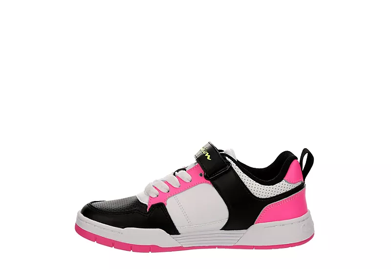 Champion Girls Arena Power Low Sneaker - Bright Pink 4 Champion Girls Arena Power Low Sneaker - Bright Pink - Image 4