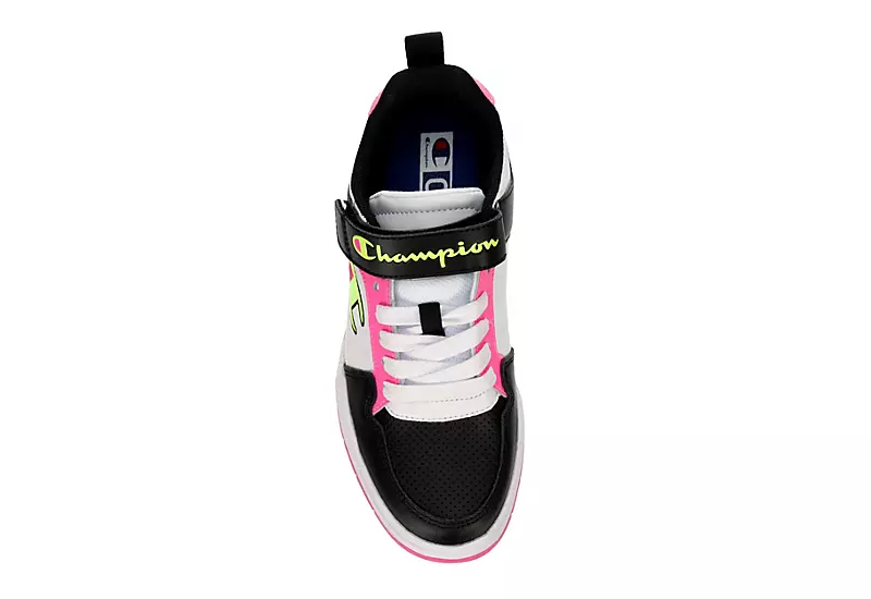 Champion Girls Arena Power Low Sneaker - Bright Pink 6 Champion Girls Arena Power Low Sneaker - Bright Pink - Image 6