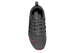 Puma Boys Axelion Sneaker - Grey -Fashion Shoe Store US 01 807940 05