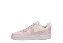 Nike Girls Court Borough 2 Low Top Sneaker - White -Fashion Shoe Store US 01 807984 03