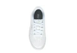 Puma Girls Carina Sneaker - White -Fashion Shoe Store US 01 808196 05