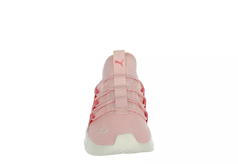 Puma Girls Softride One4all Sneaker - Pink 3 Puma Girls Softride One4all Sneaker - Pink - Image 3