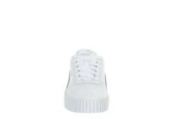Puma Girls Carina 2.0 Sneaker - White -Fashion Shoe Store US 01 808329 02