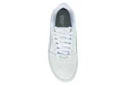 Puma Girls Carina 2.0 Sneaker - White -Fashion Shoe Store US 01 808329 05